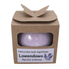 Lawendowa - naturalna kula kąpielowa